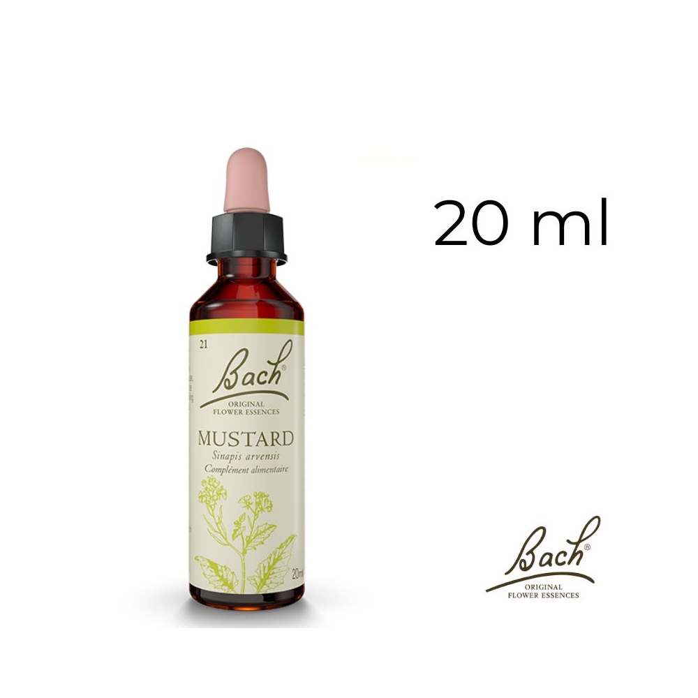 Mustard Bach Original - Fleur de Bach Authentique 20 ml (Moutarde) Bach Original Nelsons 1 - mesfleursdebach.com Mustard Bach Original - Fleur de Bach Authentique 20 ml (Moutarde) Bach Original Nelsons 1 - mesfleursdebach.com