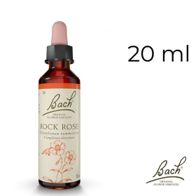 Rock Rose Bach Original - Fleur de Bach Authentique 20 ml (Hélianthème) Bach Original Nelsons 1 - mesfleursdebach.com 