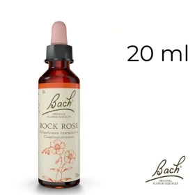 Rock Rose Bach Original - Fleur de Bach Authentique 20 ml (Hélianthème) Bach Original Nelsons 1 - mesfleursdebach.com 