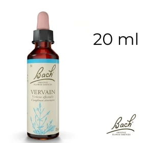 Vervain Bach Original - Fleur de Bach Authentique 20 ml (Verveine) Bach Original Nelsons 1 - mesfleursdebach.com 