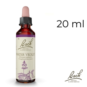 Water Violet Bach Original - Fleur de Bach Authentique 20 ml (Violette d'Eau) Bach Original Nelsons 1 - mesfleursdebach.com 