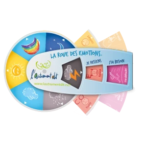Roue des émotions illustrée pour enfants Mes Fleurs de BACH 2 - mesfleursdebach.com 