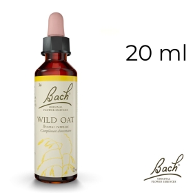 Wild Oat Bach Original - Fleur de Bach Authentique 20 ml (Folle Avoine) Bach Original Nelsons 1 - mesfleursdebach.com 