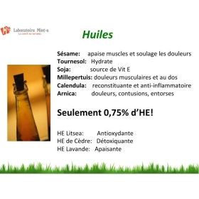 Huile de massage 500 ML Bien-être Z-Massage Laboratoire Mint-e 14 - mesfleursdebach.com 