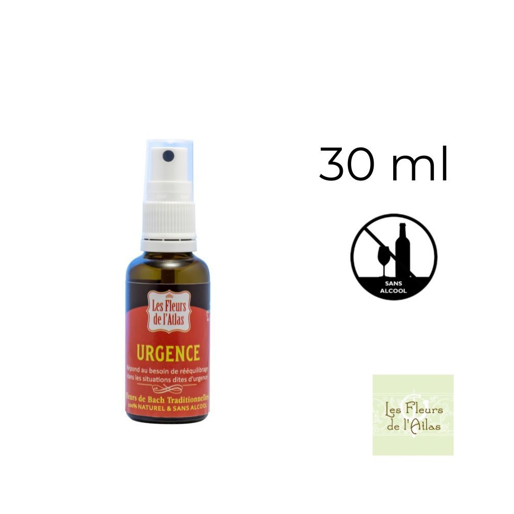 Urgence Rescue sans alcool jour spray 30 ml - Les Fleurs de l'Atlas Fleurs de l'Atlas - Sans alcool 1 - mesfleursdebach.com Urgence Rescue sans alcool jour spray 30 ml - Les Fleurs de l'Atlas Fleurs de l'Atlas - Sans alcool 1 - mesfleursdebach.com