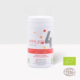 Immuno4 Gélules aux fleurs de Bach Laboratoire Mint-e 1 - mesfleursdebach.com 