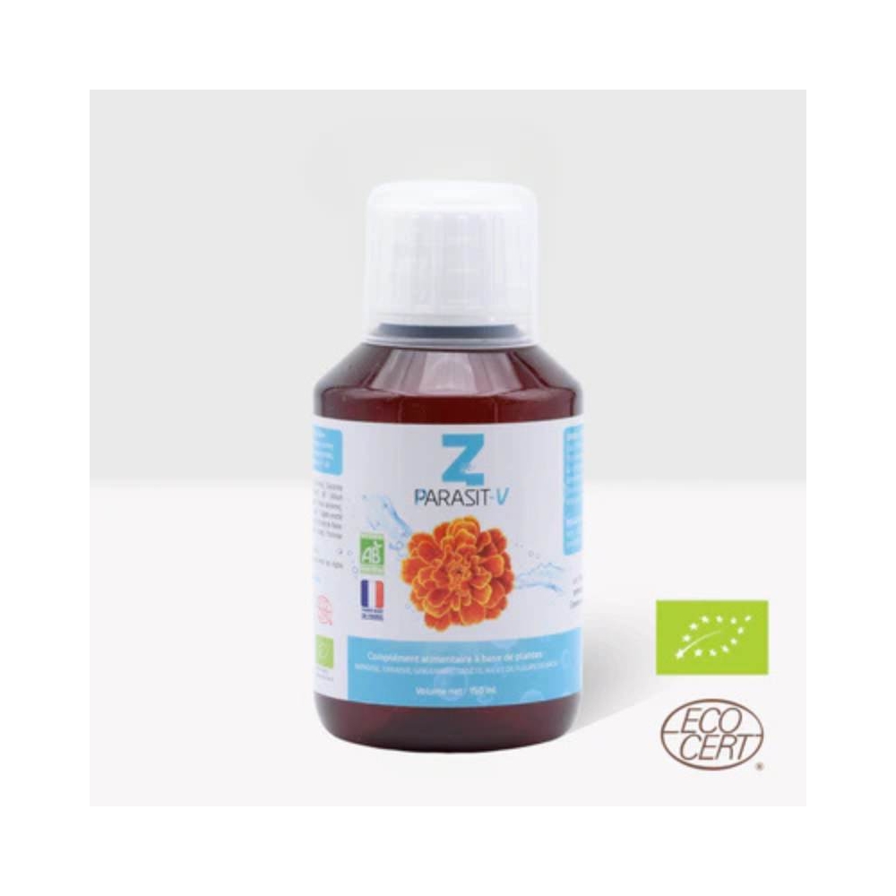 Z-ParasitV - Vermifuge naturel BIO 150ml [product.brand] 1 - mesfleursdebach.com 