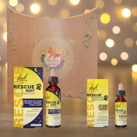 Coffret Cadeau Noël Animaux – Rescue Pets Jour & Nuit – Fleurs de Bach Sans Alcool [product.brand] 1 - mesfleursdebach.com 