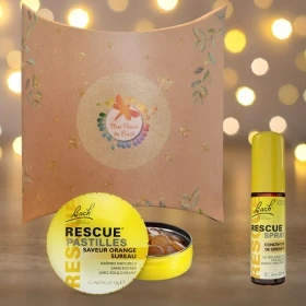 Coffret Cadeau Noël - Rescue Jour Spray + Pastilles Orange - Fleurs de Bach Bach Original [product.brand] 1 - mesfleursdebach.co