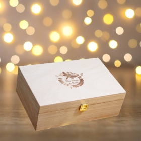 Coffret Bois 38 Fleurs de Bach Sans Alcool - Édition Noël - Fabrication artisanale française Fleurs de l'Atlas - Sans alcool 2 -