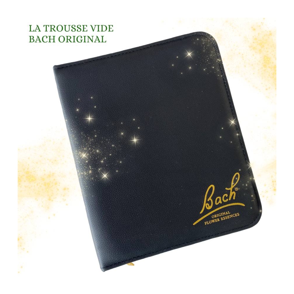 9 - Trousse vide Cuir Noir Bach Original 20ML Bach Original Nelsons 1 - mesfleursdebach.com 