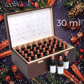 Healing Herbs 30 ml - Coffret plein Acajou 38 fleurs de Bach + 2 élixirs d'urgence Healing Herbs 1 - mesfleursdebach.com 