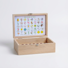 Coffret bois vide chêne healing herbs 10ml [product.brand] 7 - mesfleursdebach.com 