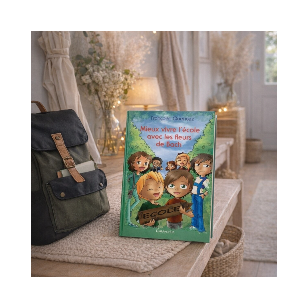 Mieux vivre l'école avec les Fleurs de Bach de Françoise Quencez Françoise QUENCEZ 1 - mesfleursdebach.com 