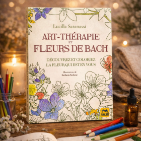 Art-Thérapie et Fleurs de Bach - 38 fleurs à colorier - Lucilla Satanassi Mes Fleurs de BACH 1 - mesfleursdebach.com 