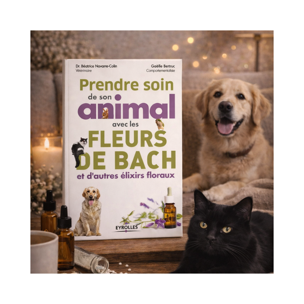 Prendre soin de son animal avec les fleurs de Bach et d'autres élixirs floraux par Gaëlle Bertruc & Béatrice Navarre-Colin Mes F