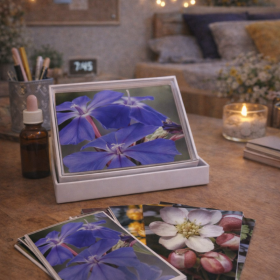 Cartes des 38 fleurs de Bach de Julian Barnard - 15.1*10.2cm Healing Herbs 1 - mesfleursdebach.com 