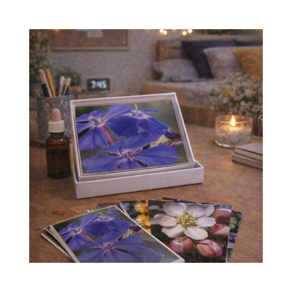 Cartes des 38 fleurs de Bach de Julian Barnard - 15.1*10.2cm Healing Herbs 1 - mesfleursdebach.com 