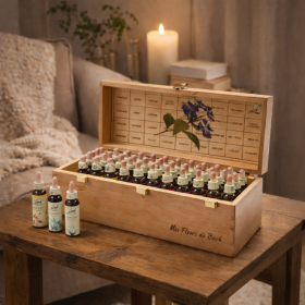 Bach Original 20 ml - Coffret vide Cerato Mes Fleurs de BACH 3 - mesfleursdebach.com 