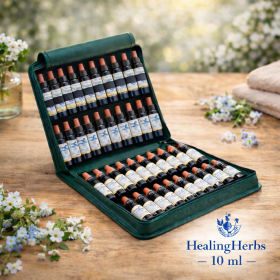Trousse pleine 38 fleurs + 2 urgences Healing Herbs 10 ml Healing Herbs 8 - mesfleursdebach.com 