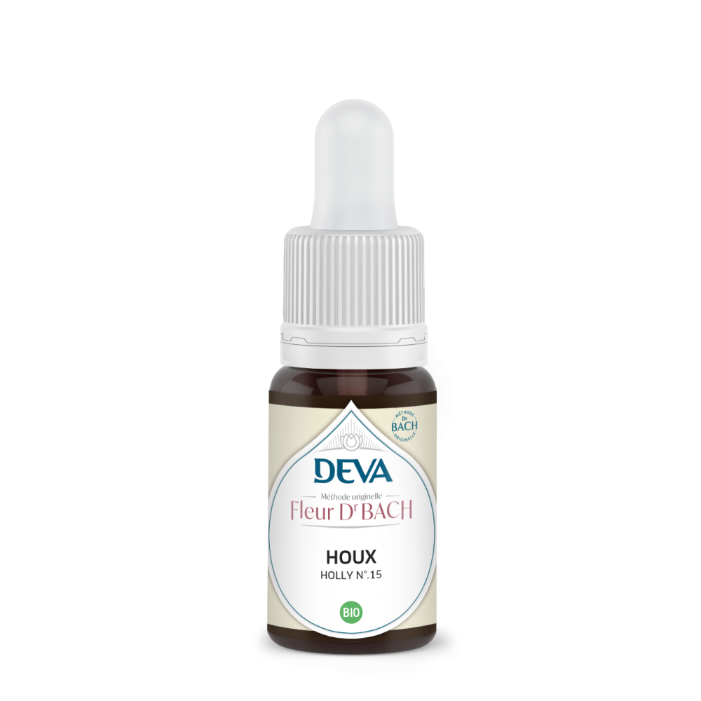 Holly Deva 15 ml (Houx) Deva 1 - mesfleursdebach.com 