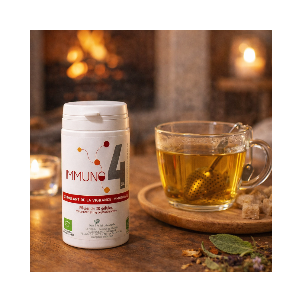 Immuno4 Gélules Bio aux fleurs de Bach Laboratoire Mint-e 1 - mesfleursdebach.com 