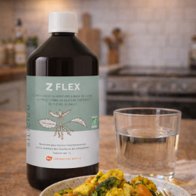 Z Flex bio souplesse et flexibilité 1 Litre Laboratoire Mint-e 1 - mesfleursdebach.com 