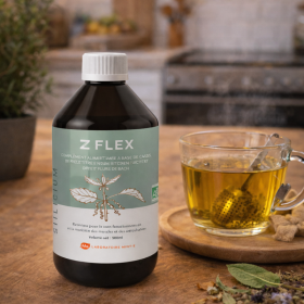 Z Flex bio souplesse et flexibilité 500 ml Laboratoire Mint-e 1 - mesfleursdebach.com 