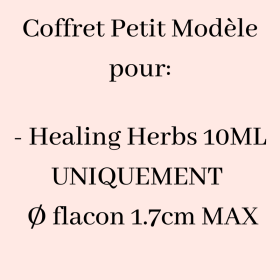 Healing Herbs 10 ml - Coffret vide en bois Cerato Mes Fleurs de BACH 5 - mesfleursdebach.com 