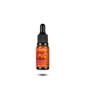 Urgence Rescue sans alcool jour compte-gouttes 10 ml - Les Fleurs de l'Atlas Fleurs de l'Atlas - Sans alcool 1 - mesfleursdebach