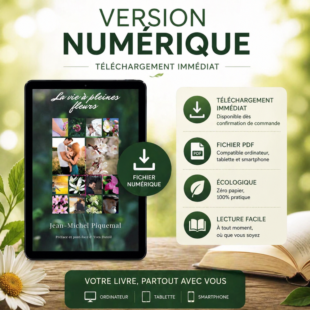 La vie à pleines Fleurs de Jean-Michel Piquemal Mes Fleurs de BACH 1 - mesfleursdebach.com 