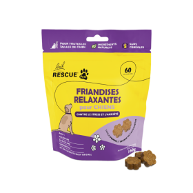 RESCUE PETS FRIANDISES RELAXANTES POUR CHIENS 160 G [product.brand] 1 - mesfleursdebach.com 