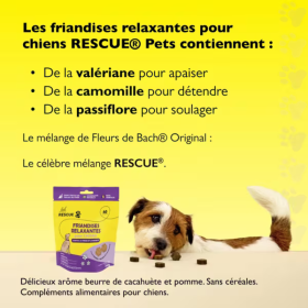 RESCUE PETS FRIANDISES RELAXANTES POUR CHIENS 160 G [product.brand] 3 - mesfleursdebach.com 