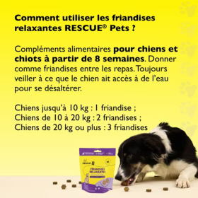 RESCUE PETS FRIANDISES RELAXANTES POUR CHIENS 160 G [product.brand] 4 - mesfleursdebach.com 