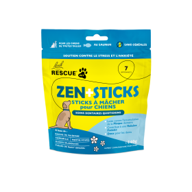 RESCUE PETS ZEN+STICKS – STICKS À MÂCHER POUR CHIENS AU SAUMON Bach Original Nelsons 1 - mesfleursdebach.com 