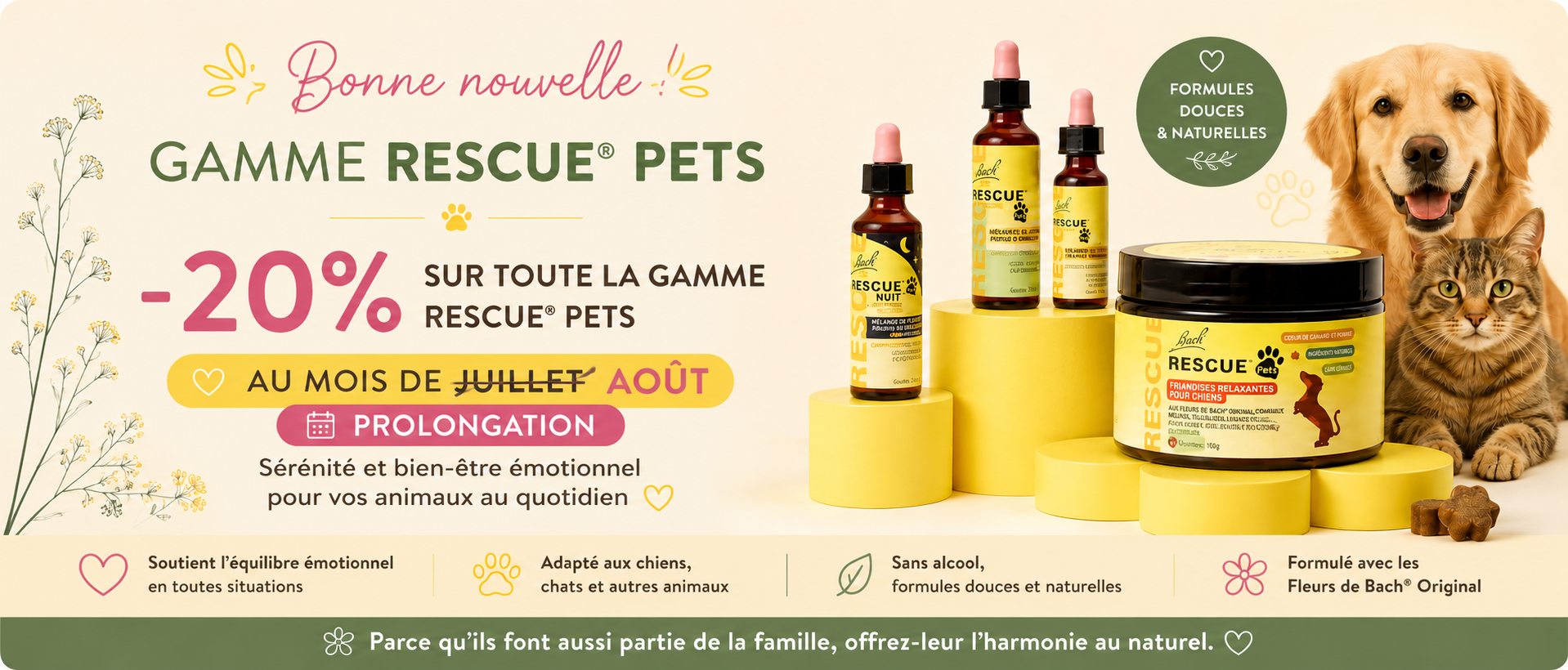 rescue pets promo soldes