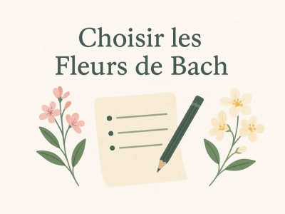 Choisir les fleurs de Bach
