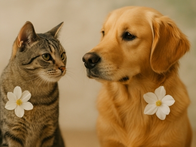 Fleurs de bach pour animaux : comprendre et apaiser leurs émotions naturellement