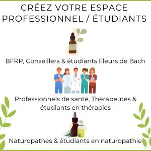 Fleurs de Bach pour Etudiants et professionnelles